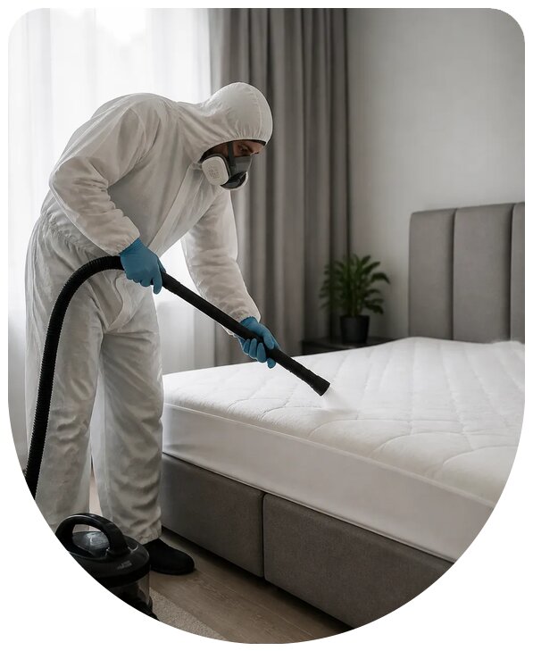 Профессиональное уничтожение пылевых клещей в Шарыпове
